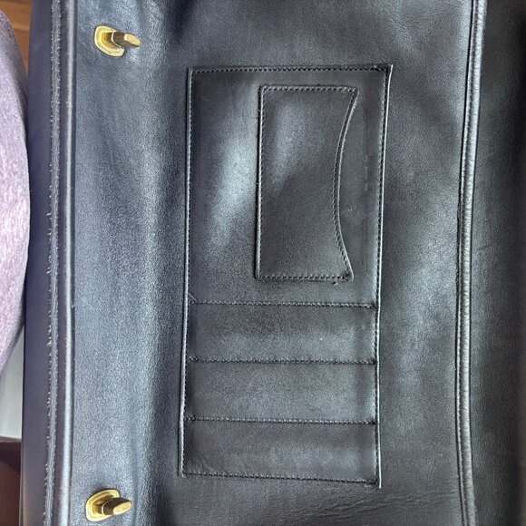Vintage Coach Lexington Briefcase 5274 – Black Leather, Made in USA - Picture 9 of 13